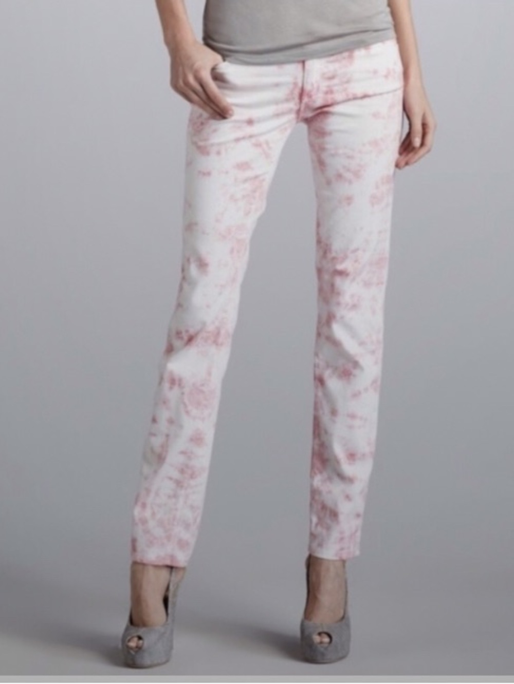 AG Adriano Goldschmied ‘Stilt’ Tie-Dye Skinny Jeans